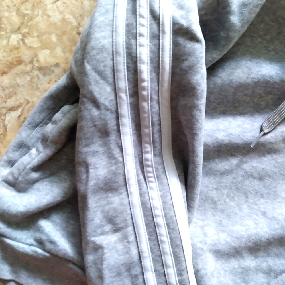 Adidas Hooded Sweatshirt, size Large - Picture 4 of 8